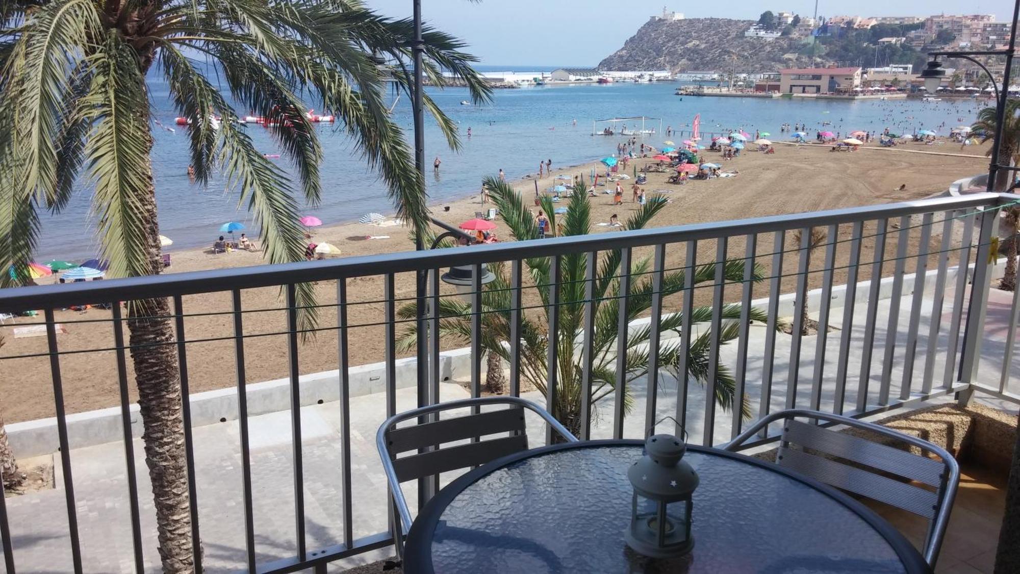 Bahia Mazarron Apartamento En Primera Linea Playa Пуэрто-де-Масаррон Экстерьер фото